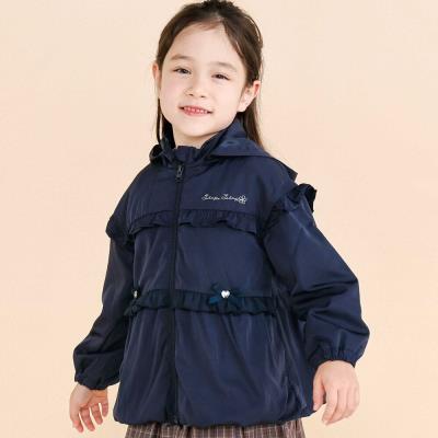 フリルリボン付きジャケット(80~130cm)
