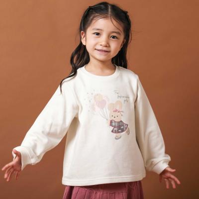 色々モチーフパッチ裏毛トレーナー(80~130cm)