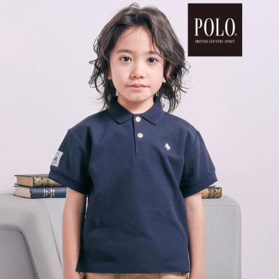 【POLO BCS(ポロ・ビーシーエス)×SLAP SLIPコラボ】無地&ボーダー柄半袖ポロシャツ(80~130cm)
