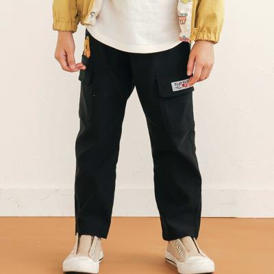 【らくのび】はたらくくるまモチーフスーパーストレッチツイルパンツ(80~130cm)