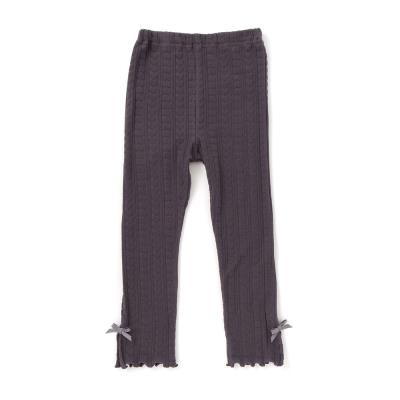 【お揃い】裾リボンハート柄レギンス(80~130cm)