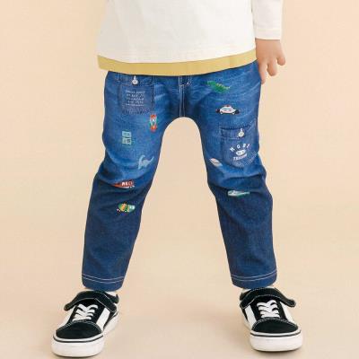 モチーフプリントパンツ(80~120cm)