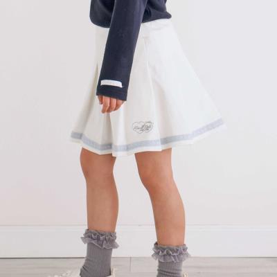 【お揃い】裾レースラインタックスカパン(90~130cm)