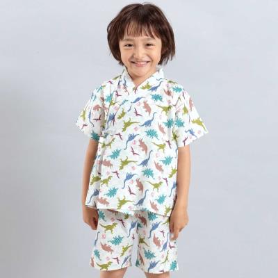 【お揃い】モチーフ総柄甚平(80~130cm)
