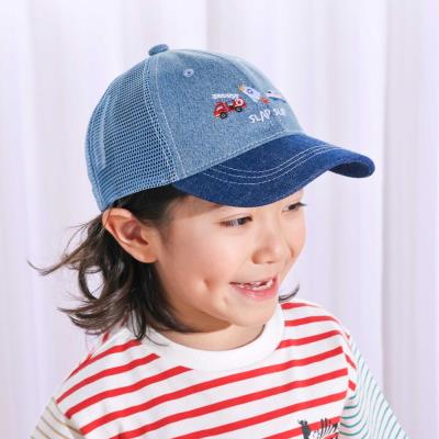 恐竜&乗り物刺しゅうメッシュキャップ(52~54cm)