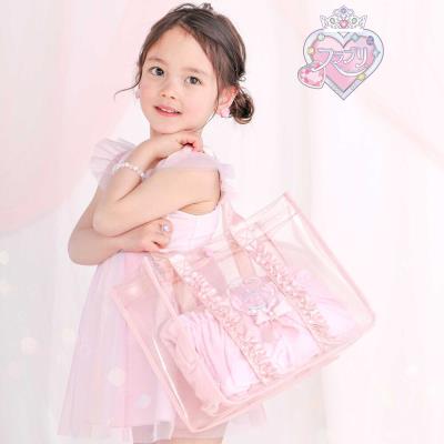 【スラプリ】リボンフリル付きプールバッグ