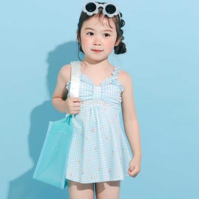 ギンガムチェックワンピース水着(90~130cm)