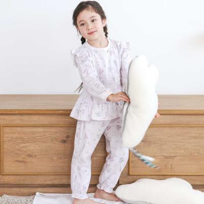 【スララク/腹巻き一体型/吸汗速乾】みんな快眠！みんみんパジャマ 上下セット(80~130cm)