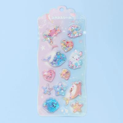 ぷっくり可愛い★キラキラスラぷるウォーターシール