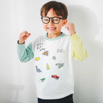うまる　ヴェルサーチ　Tシャツ　カラフル　ユニフォーム調 ウインザーオンラインショップバルデマッチ バックプリントT