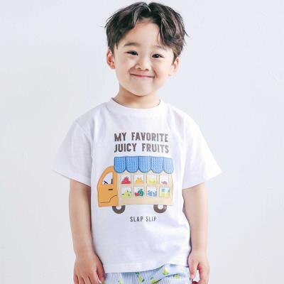 窓からいっぱいパッチ半袖Tシャツ(80~130cm)