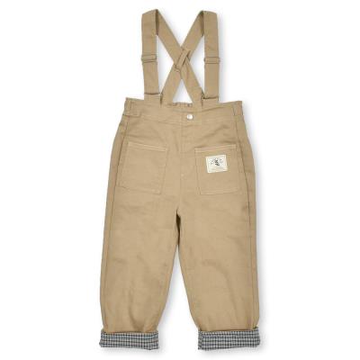 【宮城舞さん×SLAPSLIP】デニムツイルストレッチサロペット(80~120cm)