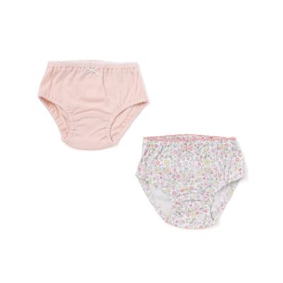 貝殻ウサギ+花レモン総柄ショーツ2点セット(100~130cm)