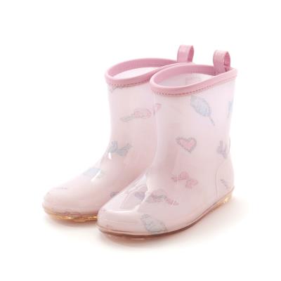 【お揃い】フルーツコスメおもちゃクマさんいろんな総柄レインブーツ(13~18cm)