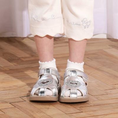 ハートラメグルカサンダル(14~18cm)