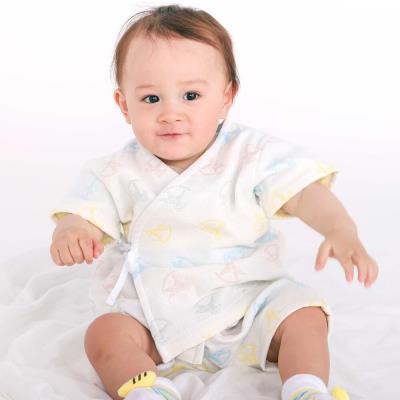 【お揃い】クマ&木馬モチーフ総柄甚平ベビー(70~80cm)