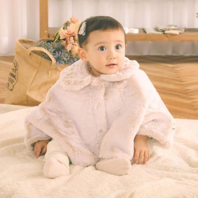 BABY　うさみみファーのHeartマント　黒×白 ufAjcQjQ0MM4mYEDV8ID37Tp7oI9jD