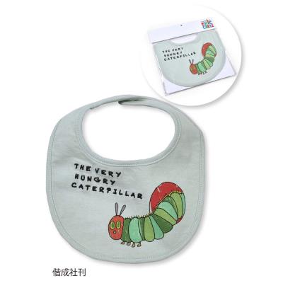 絵本コラボ 】 はらぺこあおむし ロゴ イラスト スタイ(ﾜﾝｻｲｽﾞ