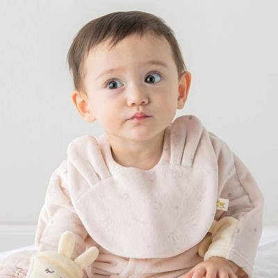 【お揃い】アニマル柄耳付スタイベビー