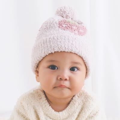ボンボン付きキラキラニット帽 さし