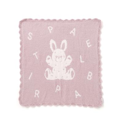 【お揃い/ウォッシャブル加工】アニマルウサギクマもこもこおくるみ