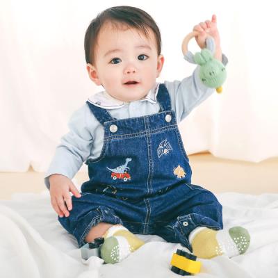 恐竜刺しゅうデニムツイルサロペットベビー(70~80cm)(ワンサイズ(70 恐竜刺しゅうデニムツイルサロペットベビー(70~80cm)(ワンサイズ(70