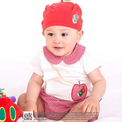 【絵本コラボ-はらぺこあおむし-】無地&ボーダー柄ボディミニベビー(70~80cm)