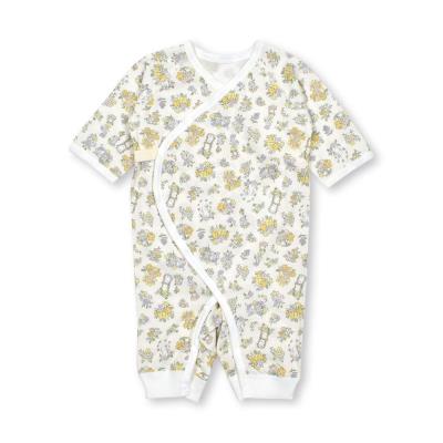 アニマル花柄総柄柄ナレプリント肌着ベビー(60~70cm)