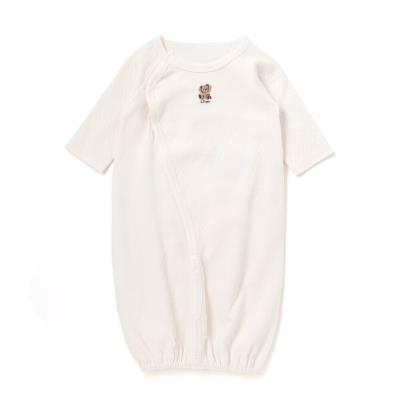 アニマルクマウサギ恐竜刺しゅう接結インナー2WAYオールベビー(50~70cm)