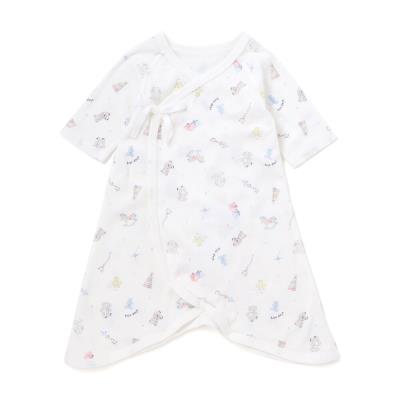 コットンプリント総柄コンビ肌着ベビー(60~70cm)