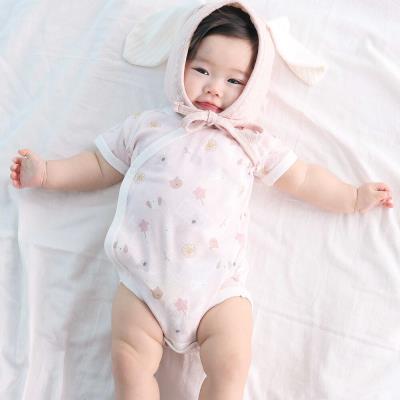 海の生き物&レモン&アニマル総柄半袖肌着ベビー(60~70cm)