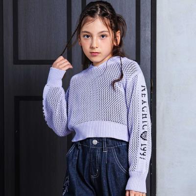 ニットパーカー＆天竺Tシャツセット(110~150cm)