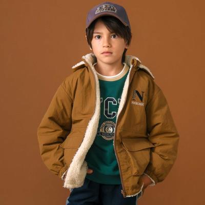 まち　ベビーアウターおまとめ お揃い】ぽこぽこチェリーアニマル柄ベストベビー(70~80cm)(ﾜﾝ