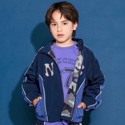 配色切り替えタフタウィンドブレーカー(110~150cm)