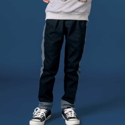 裏起毛ツイル＆裏起毛デニムテーパートパンツ(110~150cm)