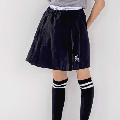 ダブルウエストローライズツイル&デニムスカパン(110~150cm)