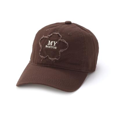 ロゴ刺しゅうキャップ