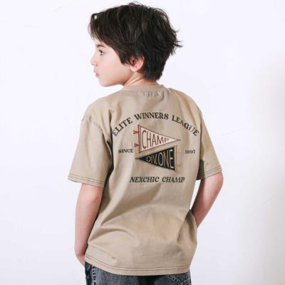 デニムポケット・ピグメントカレッジTシャツ(110~150cm)