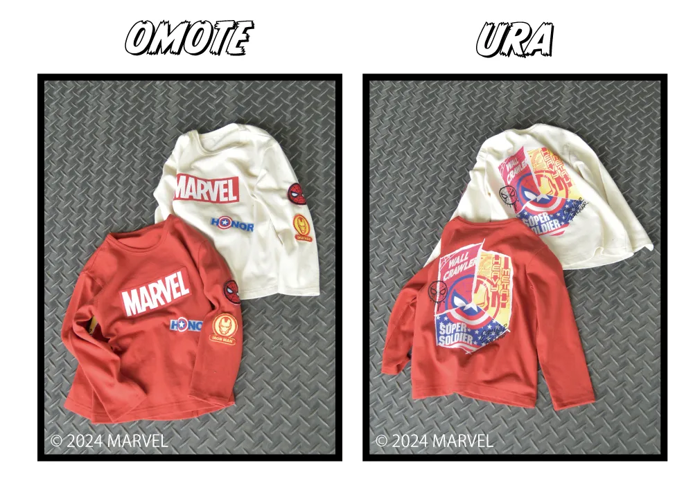 アベンジャーズ発砲プリントTシャツ