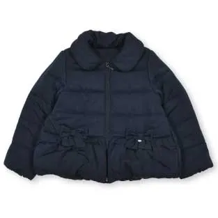 リボン付き中綿ジャケット