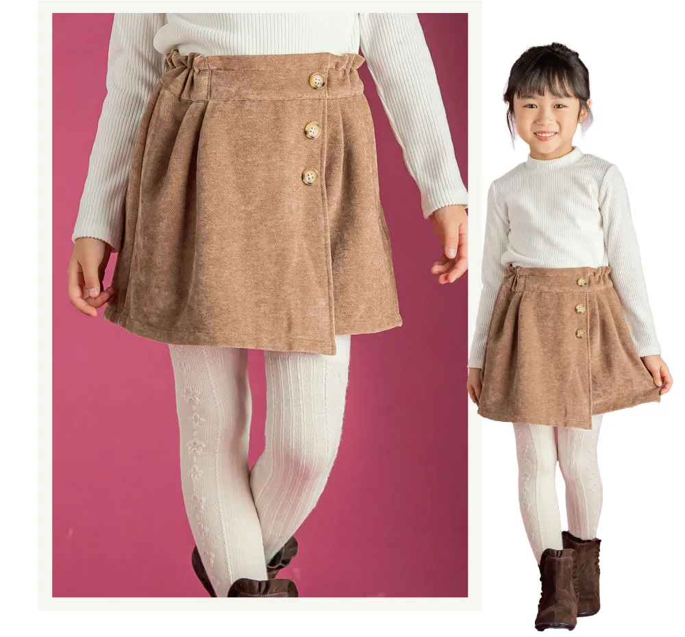 両面起毛キュロットパンツ
