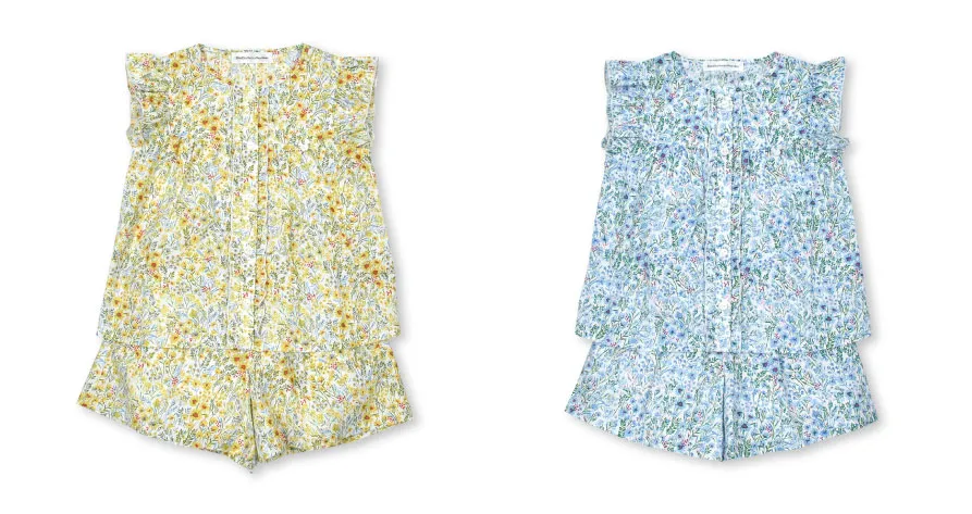item 01 花柄セットアップ