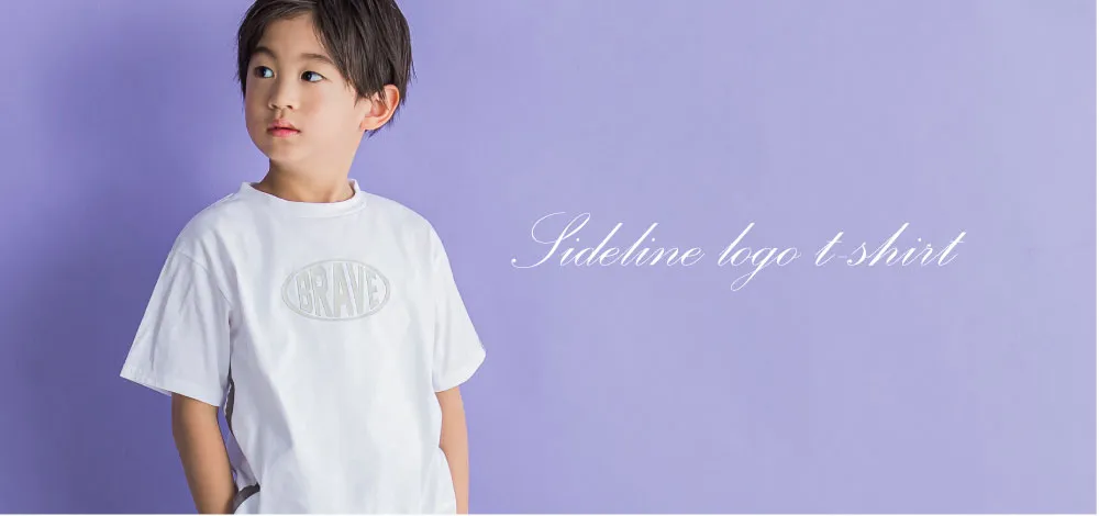 item 09 サイドラインロゴTシャツ
