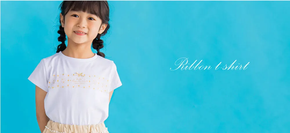 キラキラプリントTシャツ