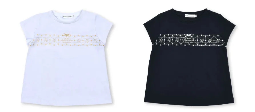 キラキラプリントTシャツ