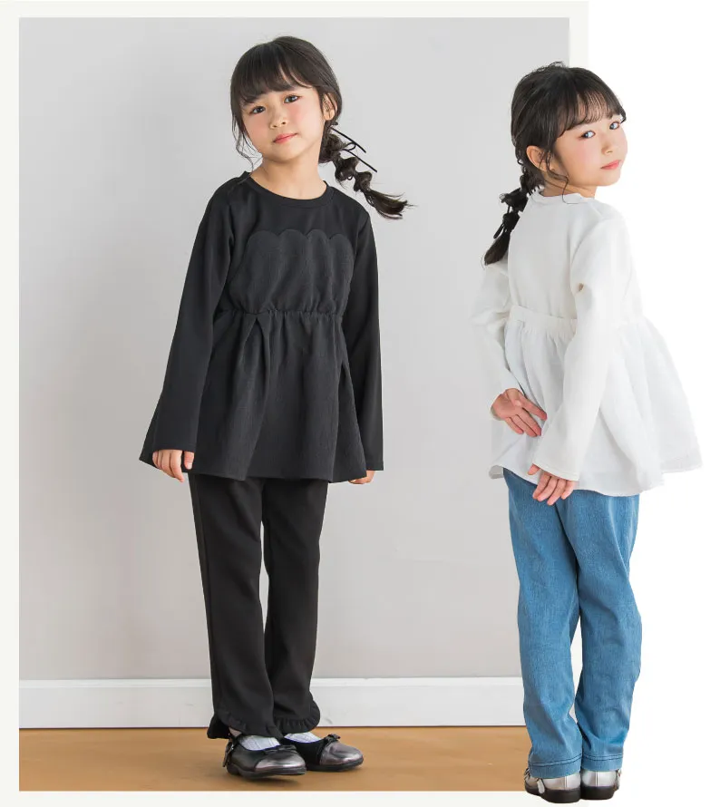 花柄ジャガードポンチトップス