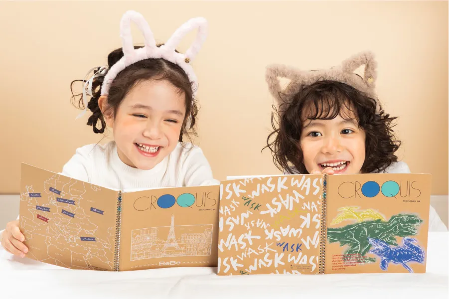 限定スケッチブックをプレゼント
