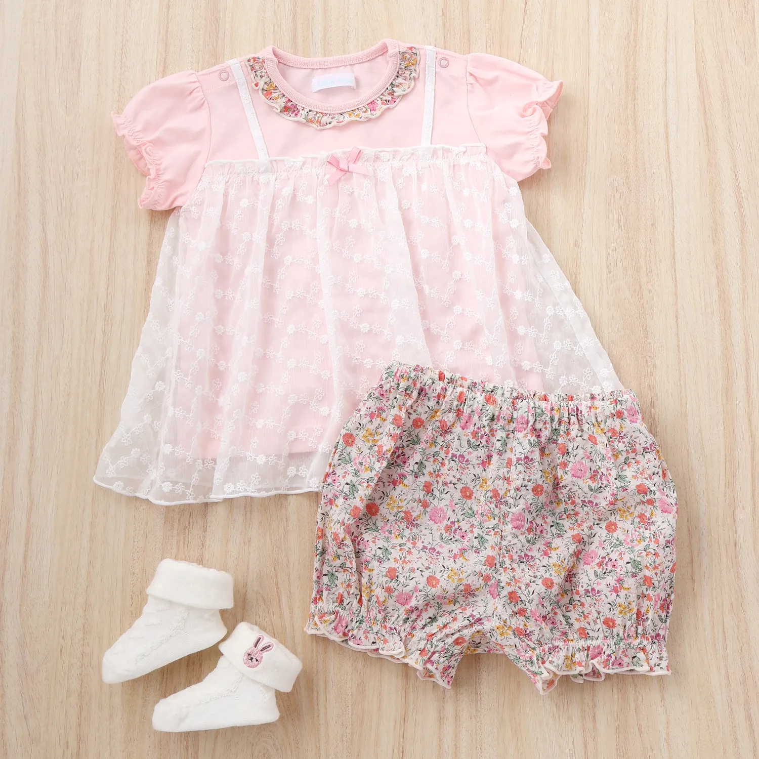 予算8000円～15000円:Tシャツとブルマのセットアップに可愛い靴下