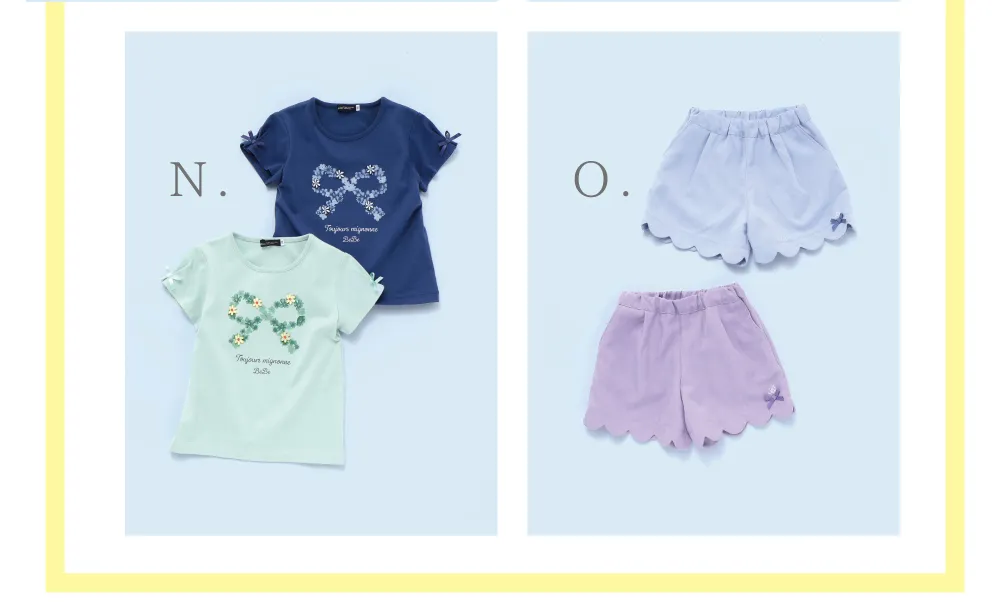 Tシャツとパンツ