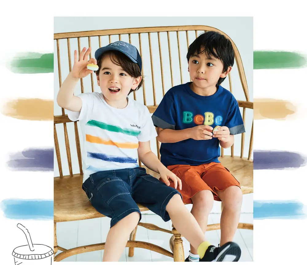男の子コーデ